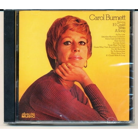 Carol Burnett - Carol Burnett Featuring If I Could Write A Song - Audio CD