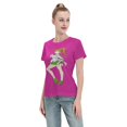 thumbnail image 4 of T-Shirt Basique à Manches Courtes pour Femmes Sailor Moon Makoto Kino, 4 of 6