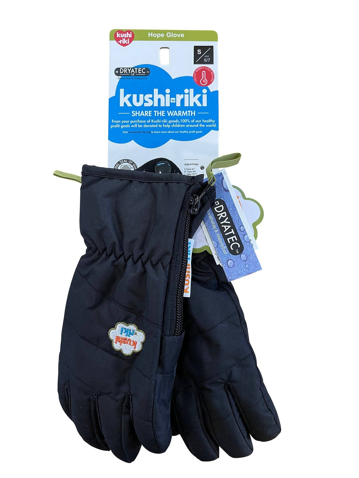 Kids Hope Gloves Warm Waterproof Ski Gloves for Winter Unisex, 1pair