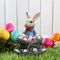 thumbnail image 4 of Qwtwty Outdoor Garden Decor Easter Colored Eggs And Bunnies Inserted The Ground, 4 of 6