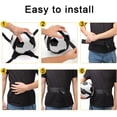 thumbnail image 4 of Plutput Adjustable Solo Soccer Kick Trainer Football Skills Training Waist Belt for Beginner Kids Teenagers Adult, 4 of 7