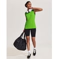 thumbnail image 4 of Pinspark Women Sports Shirts Sleeveless Athletic Shirt Lightweight Workout Gym Tank Tops Lounge Yoga Activewear, 4 of 6