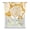 Ginger Yellow, variant on Purple Scallop Coastal Tie Up Curtains for Kitchen Windows,Adjustable Rod Pocket Valance 63 Inch Long, Summer Beach Nautical Window Treatment Balloon Roman Blind Shade, 52" x 63"