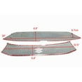 thumbnail image 4 of For Suzuki Celerio Upper and Lower Front Radiator Grille Panel Set Mesh, 4 of 5