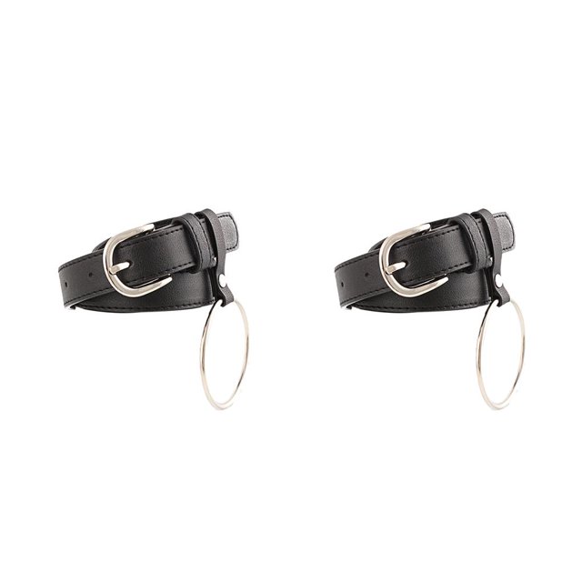 Jumpingount Encantador cinturón de cintura para mujer, cinturones decorados con anillo grande para mujer, nuevo diseño de moda para mujer, Type3 NO3