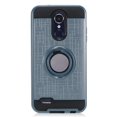 thumbnail image 3 of For LG Aristo 2 Case, LG K8 2018 Case, by Insten Hard Plastic/Soft TPU Rubber Dual Layer [Shock Absorbing] Hybrid Brushed Case Cover w/Ring stand For LG Aristo 2/K8 (2018)/Tribute Dynasty, 3 of 4