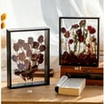 thumbnail image 3 of 4cm Deep Transparent Shadow Box Frames Bouquet Display Flower Case Deep for Crafts 3D Picture Memorabilia Memory Wooden Tabletop, 3 of 9