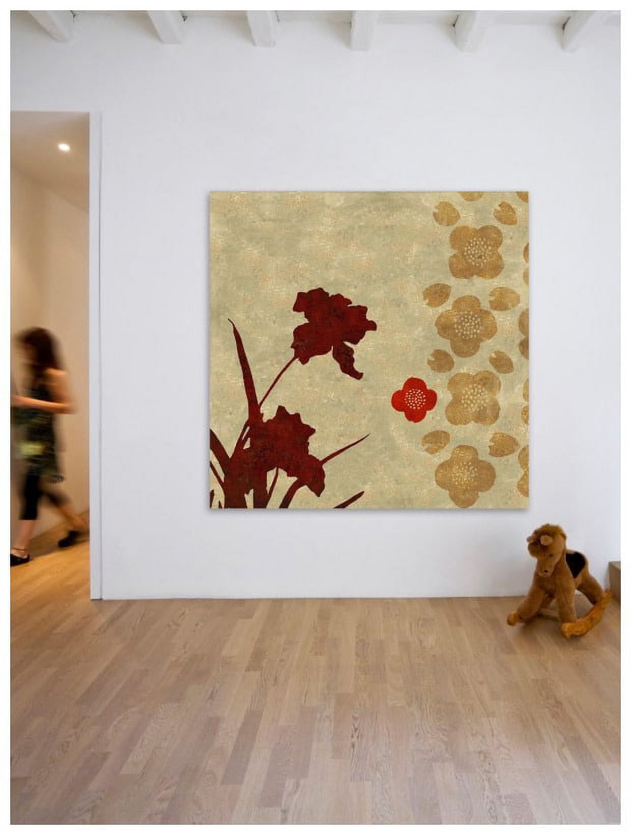 "Panel 10" Painting Print on Wrapped Canvas