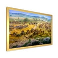 thumbnail image 2 of Designart 'Historical Gettysburg National Military Park' Vintage Framed Art Print, 2 of 4