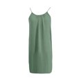 thumbnail image 5 of QNANSPI Long Nightgowns for Women, Summer Pajama Dresses for Ladies, Women Summer Solid Backless Loose Loungewear Mid Length Dress Casual Sleepwear, 5 of 6