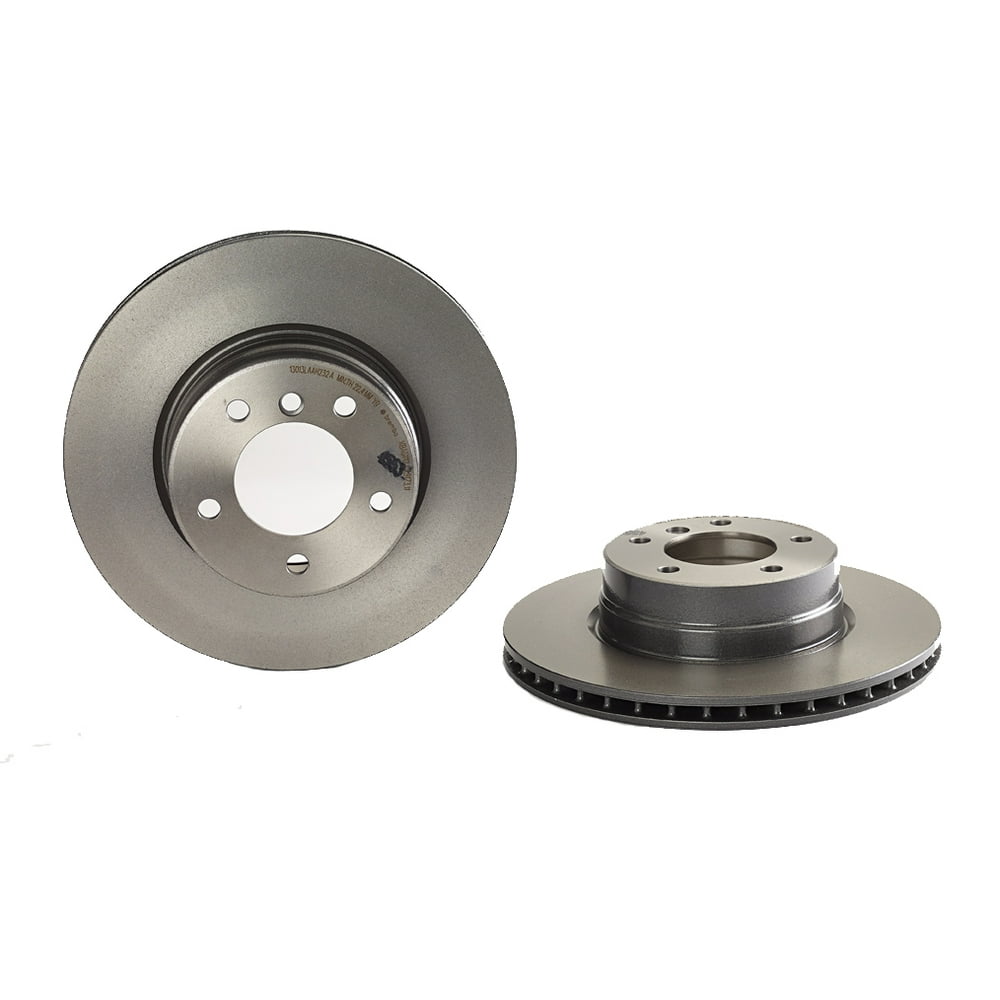 For BMW E60 530i 528i 525i Rear Coated Disc Brake Rotor 320 mm 5 Lugs Brembo