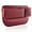 Passenger Side Red, variant on Car Leather Cup Holder Gap Bag, seat Gap Storage Box, with Water Cup Holder Gap Storage Box, Adjustable car seat Storage Box, can Store Glasses, Phone, Keys, Cards (Brown A) (Passenger Side Brown)