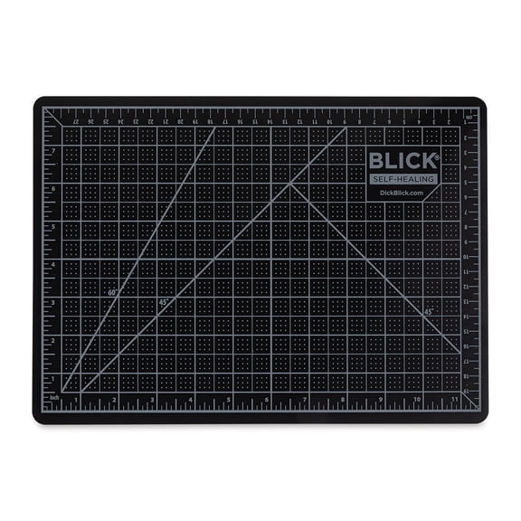 Blick Cutting Mat - Gray/Black, 8.5" x 11"