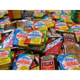 50 Original Unopened Packs of Vintage Baseball Cards (1986-1994) - Look for rookie cards, hall of famers, special inserts, and