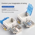 thumbnail image 4 of Distribution Box One In Several Out Power Electrical Connector Junction Din Rail Terminal Block UKK80A/125A/160A/, 4 of 5