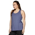 thumbnail image 3 of RBX Active Plus Size Women's Twist Back Soft Relaxed Tank Top Tunic, 3 of 5