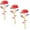 Red, variant on RuWeoMaa Light Up Rose,Valentine's Day LED Galaxy Rose Gifts,6Pcs Light Up Rose Flowers for Valentine's Day,Colorful Artificial Rainbow Flower for Lover Girlfriend Mom Birthday Wedding Valentines