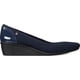 thumbnail image 4 of Tela Wedge Pump AK Anne Klein Sport Wisher, azul marino, 4 of 5