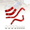 thumbnail image 1 of Silicone Radiator coolant Hose kit For Yamaha Tenere 700 2019-2024 Red, 1 of 13