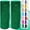 Green, variant on ATJIA 2 PCS Mesh Ribbon Rolls 10 Inch 10 Yards Decorative Mesh Fabric with Foil for Wreaths DIY Craft Decor Wedding Party Supplies