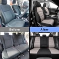thumbnail image 2 of Housses de Siège Adaptées pour - Le XLE XLE Premium Limited Full Coverage Compatible avec Coussin Gonflable Polyster Seat Protector (Full Ensemble /), 2 of 9
