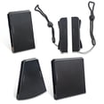 thumbnail image 1 of Portable Ns 5 En 1 Multi Grip Mango Soporte Soporte Cargador Joy-Con Plástico Negro Controlador Accesorio Minnieouse EL010700-00, 1 of 5