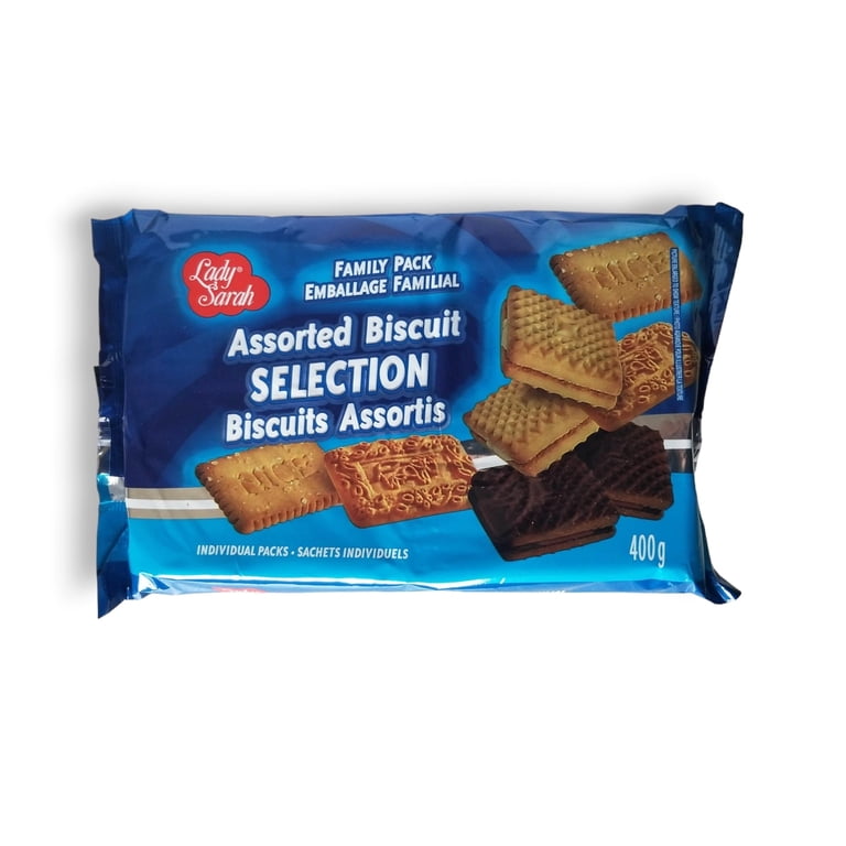 Lady Sarah Assorted Biscuit Selection, Family Pack, 400g/14 oz