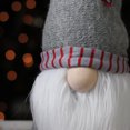 thumbnail image 2 of Northlight 21” Sonny the Gnome Grey and White Table Top Christmas Cone Gnome Decoration, 2 of 4