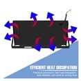 thumbnail image 4 of Projecteurs Led IP65 Projecteur Extérieur Projecteur Led Étanche Lampe Murale de Jardin 200W Ampoule, Connexion Plus stable, 4 of 6