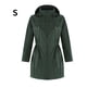 thumbnail image 1 of Chaqueta deportiva para mujer Abrigo a prueba de viento impermeable al aire libre para niñas, verde negruzco, S Inevent HA6452-16B, 1 of 6