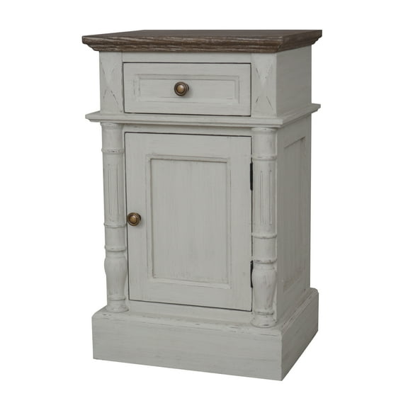 Ashbury 1-Drawer Carved Accent Table