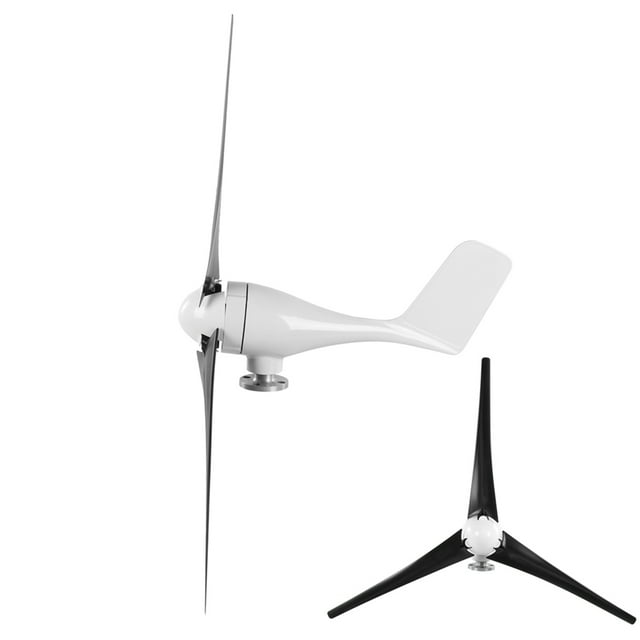 Wind Generator, Automatic Adjustment Of Wind Direction Angle Practical Wind Turbines Kit, For -40 Degrees Celsius -80 Degrees Celsius 1200W Wind Power Parts Terraces