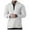 White, variant on Jalioing Half Zip Golf Shirt for Men Solid Color Casual Dressy Long Sleeve Collared Shirts Loose Basic Tops