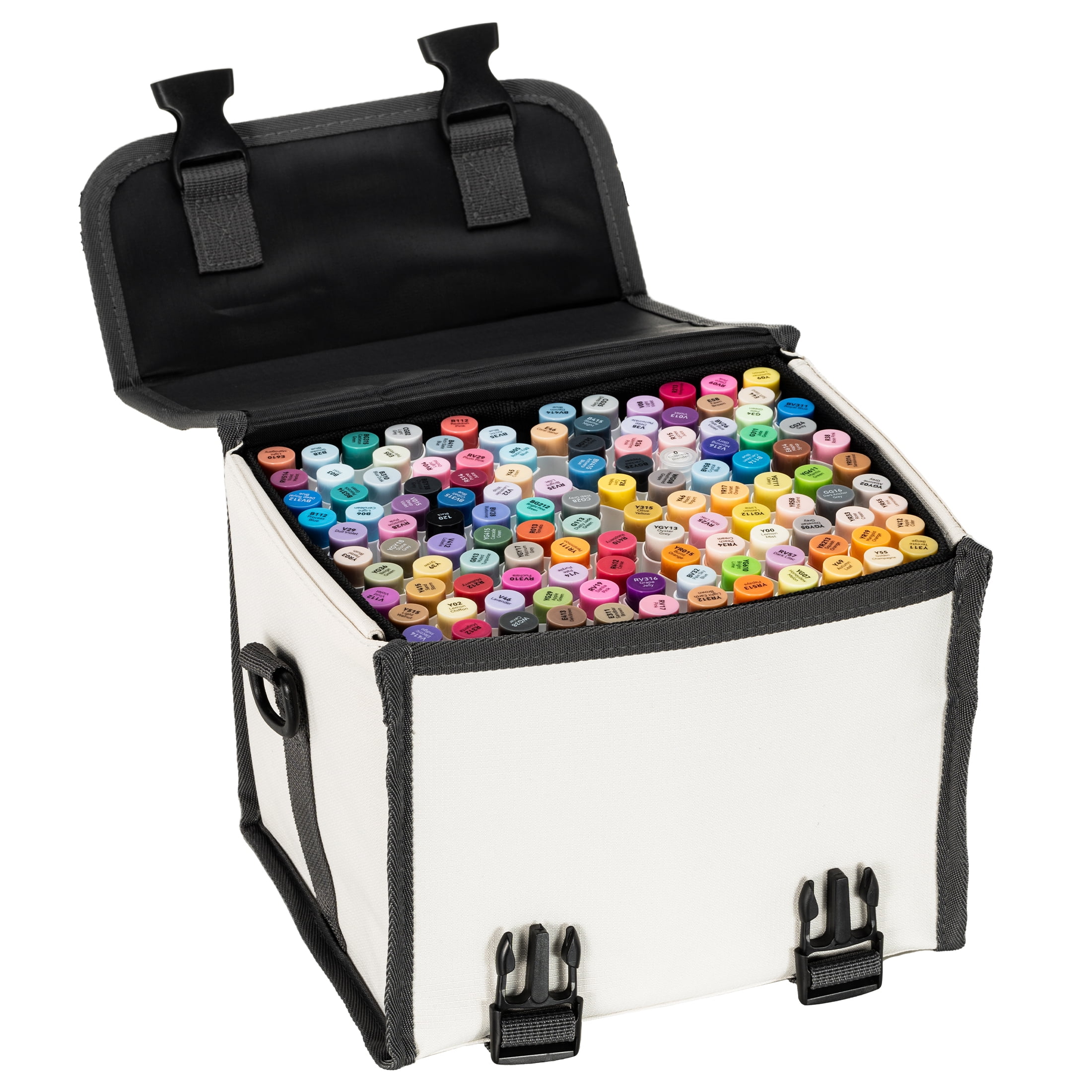 Ohuhu Honolulu Serie 120 Colors Markers Set Brush-and-Chisel Dual Tips Alcohol Art Markers