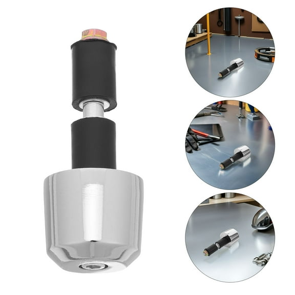 Raindrops Set of 2 Motorcycle Handlebar End Caps Alloy Plugs for Anti and Enhanced Stability