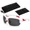 White and Red, variant on Polarized Mens Wrap Around Fashion Sunglasses Fishing Golf Running Sport Glasses black and red with black lens