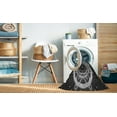 thumbnail image 2 of Ahgly Company Machine Washable Indoor Rectangle Transitional Charcoal Black Area Rugs, 2' x 5', 2 of 7