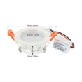thumbnail image 3 of LED Recessed Downlight Dimmable LED Recessed Ceiling Light Dimmable Ceiling Lamp, 3 of 8