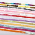 thumbnail image 6 of Naturegr Lustrous 1 Roll Sequin Trim Glossy Cuttable 10 Yard Sewing Crafts Sequin DIY Ribbon Cloth Accessory, 6 of 8