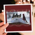 thumbnail image 7 of 3drose, Sparrow and Cardinal at Choir Pratice, 6 Greeting Cards with Envelopes, 7 of 7