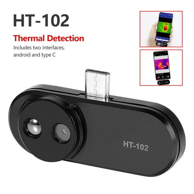 Cámara Térmica Mini USB-C Para Android - Resolución 640x480, Detección De Calor, Uso En Hogar/Industria, Plug & Play, Rango -20°C A 300°C