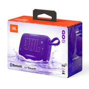 JBL Go 5 - Ultra-portable waterproof and drop-proof speaker with JBL legendary sound and ambient edge lighting - Purple