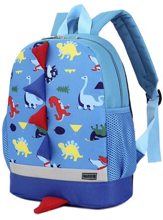  BLUEFAIRY Dinosaur Backpack for Kindergarten Boys Bookbag Kids  Primary Elementary School Bag Preschool Mochilas Para Niños 1st 2nd 3rd 4th  Grade (Green)