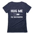 thumbnail image 1 of Tstars Hug Me I'm Vaccinated Funny Humor Shirt Immunization Pro-Vaccine Women Birthday Gift T Shirt, 1 of 6