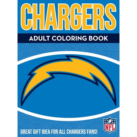 In the Sports Zone NFL Adult Coloring Book, Los Angeles