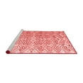 thumbnail image 2 of Ahgly Company Machine Washable Indoor Rectangle Abstract Red Modern Area Rugs, 2' x 5', 2 of 4