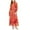Multicoloured - white, variant on Taylor Womens Chiffon Flower Print Maxi Dress, Multicoloured, 2