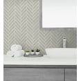 thumbnail image 2 of Stacy Garcia Home Herringbone Inlay Peel and Stick Wallpaper, 2 of 8