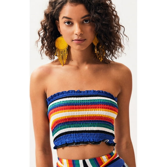 Mink Pink MULTI After Dark Tube Top, US Medium