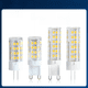 thumbnail image 1 of Lámpara G9 con clavija LED, bombilla pequeña, G4, fuente de luz de bajo consumo brillante sin luz estroboscópica, lámpara de maíz de cerámica de 220 V, luz de tres colores, tamaño compacto, 1 of 5